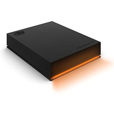 Seagate FireCuda STKL5000400 5To Gaming Hard Drive, 3/2 TB, draagbare externe harde schijf, USB 3, RGB-leds Seagate FireCuda STKL5000400 5To Gaming Hard Drive, 3/2 TB, draagbare externe harde schijf, USB 3, RGB-leds