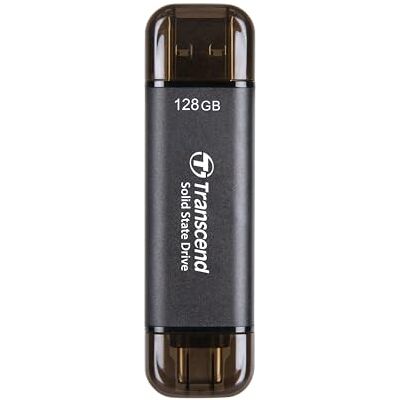 Transcend ESD310C draagbare SSD 128 GB type A/Type-C compatibel met PS4/PS5 TS128GESD310C Transcend ESD310C draagbare SSD 128 GB type A/Type-C compatibel met PS4/PS5 TS128GESD310C