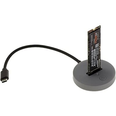 KALEA-INFORMATIQUE USB Dock voor SSD M2 Type NVMe of SATA. 10GB verbinding type USB 3.2 Gen2 met C-stekker KALEA-INFORMATIQUE USB Dock voor SSD M2 Type NVMe of SATA. 10GB verbinding type USB 3.2 Gen2 met C-stekker