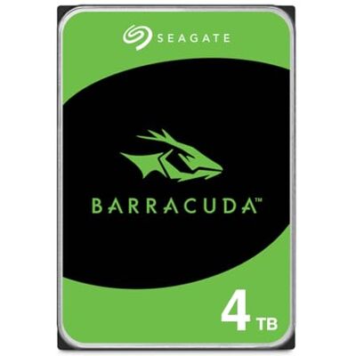 Seagate BarraCuda ST4000DMZ04 Interne harde schijf, 4 TB, 3,5 inch, SATA 6 GB/s, 5.400 rpm, 256 MB cache, voor desktop-pc, eenvoudig te openen verpakking Seagate BarraCuda ST4000DMZ04 Interne harde schijf, 4 TB, 3,5 inch, SATA 6 GB/s, 5.400 rpm, 256 MB cache, voor desktop-pc, eenvoudig te openen verpakking
