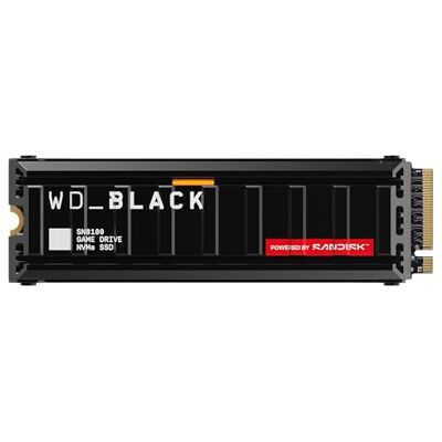 SanDisk WD_BLACK SN8100 2TB PCIe 5.0x4 NVMe M.2 SSD met koellichaam, sequentiële lees-/schrijfsnelheden tot 14.900 MB/s / 14.000 MB/s, TLC 3D CBA NAND SanDisk WD_BLACK SN8100 2TB PCIe 5.0x4 NVMe M.2 SSD met koellichaam, sequentiële lees-/schrijfsnelheden tot 14.900 MB/s / 14.000 MB/s, TLC 3D CBA NAND