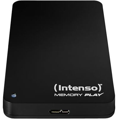 Intenso Memory Play externe harde schijf (2,5 inch, 1 TB, USB 3.0) zwart Intenso Memory Play externe harde schijf (2,5 inch, 1 TB, USB 3.0) zwart