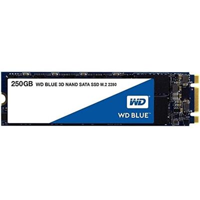 Western Digital WD Blue SSD interne SSD 250GB M.2 SATA 3D NAND Western Digital WD Blue SSD interne SSD 250GB M.2 SATA 3D NAND