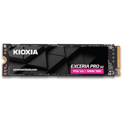 KIOXIA EXCERIA PRO G2-2TB M.2 2280 NVMe SSD PCIe 5.0, tot 14.900/13.400 MB/s lezen/schrijven Interne high-speed harde schijf voor laptop, desktop, gaming KIOXIA EXCERIA PRO G2-2TB M.2 2280 NVMe SSD PCIe 5.0, tot 14.900/13.400 MB/s lezen/schrijven Interne high-speed harde schijf voor laptop, desktop, gaming