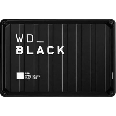 Western Digital WD_BLACK P10 Game Drive 2 TB, draagbare externe harde schijf, USB 3.2 Gen 1, tot 130 MB/s, mobiel en robuust, werkt met pc en console, zwart Western Digital WD_BLACK P10 Game Drive 2 TB, draagbare externe harde schijf, USB 3.2 Gen 1, tot 130 MB/s, mobiel en robuust, werkt met pc en console, zwart