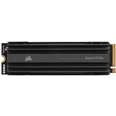 Corsair CSSD-F1000GBMP600PRO, MP600 PRO Gen 4 PCIe x 4 NVMe M.2 SSD Hoge dichtheid TLC NAND Aluminium koellichaam M.2 2280 vormfactor, zwart Corsair CSSD-F1000GBMP600PRO, MP600 PRO Gen 4 PCIe x 4 NVMe M.2 SSD Hoge dichtheid TLC NAND Aluminium koellichaam M.2 2280 vormfactor, zwart