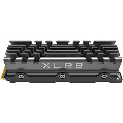 PNY XLR8 CS3140 1TB M.2 NVMe Gen4 SSD met koellichaam PNY XLR8 CS3140 1TB M.2 NVMe Gen4 SSD met koellichaam