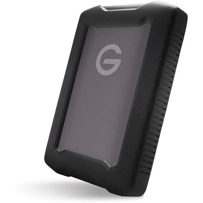 Western Digital G-DRIVE ArmorATD 5 TB, externe harde schijf, draagbaar, duurzaam en robuust, tot 130 MB/s, USB-C (5 GB/s), USB 3.2 Gen 1, Thunderbolt 3 Western Digital G-DRIVE ArmorATD 5 TB, externe harde schijf, draagbaar, duurzaam en robuust, tot 130 MB/s, USB-C (5 GB/s), USB 3.2 Gen 1, Thunderbolt 3