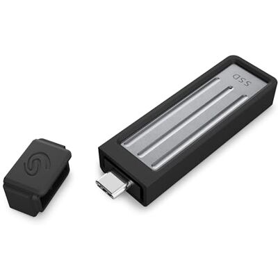 Seagate Ultra Compact 2 TB, externe SSD, 1000 MB/s, USB 3.1 type C, Data Rescue Service (STMX2000400) Seagate Ultra Compact 2 TB, externe SSD, 1000 MB/s, USB 3.1 type C, Data Rescue Service (STMX2000400)