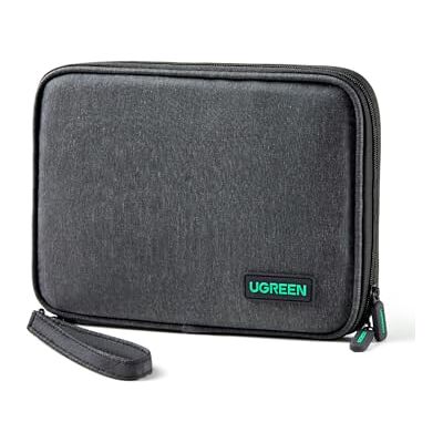 UGREEN Multifunctionele kabeltas, opbergtas, elektronische accessoires Reisbeschermingstas, organizer voor USB-kabel, oplader, adapter, externe harde schijf, hoofdtelefoon, tablet UGREEN Multifunctionele kabeltas, opbergtas, elektronische accessoires Reisbeschermingstas, organizer voor USB-kabel, oplader, adapter, externe harde schijf, hoofdtelefoon, tablet