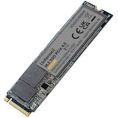 Intenso MI500 500 GB NVMe SSD, interne SSD M.2, PCIe 4.0 Gen4x4, 5300 MB/s lezen, 4000 MB/s schrijven, Solid State Drive 500 GB Intenso MI500 500 GB NVMe SSD, interne SSD M.2, PCIe 4.0 Gen4x4, 5300 MB/s lezen, 4000 MB/s schrijven, Solid State Drive 500 GB