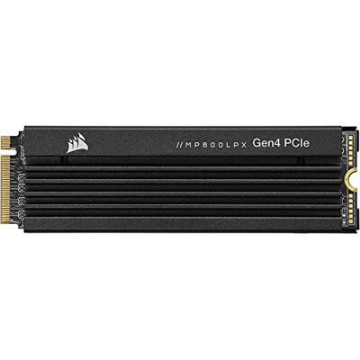 Corsair MP600 Pro LPX 2TB M.2 NVMe PCIe x4 Gen4 SSD SSD geoptimaliseerd voor PS5 (tot 7,100 MB/sec ultrasnelle sequentiële lezing, 6,800 MB/sec schrijven) zwart Corsair MP600 Pro LPX 2TB M.2 NVMe PCIe x4 Gen4 SSD SSD geoptimaliseerd voor PS5 (tot 7,100 MB/sec ultrasnelle sequentiële lezing, 6,800 MB/sec schrijven) zwart