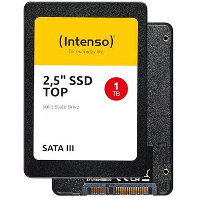 Intenso 6,35 cm (2,5 inch) 1TB (1000 GB) S-ATA III SSD harde schijf Intenso 6,35 cm (2,5 inch) 1TB (1000 GB) S-ATA III SSD harde schijf