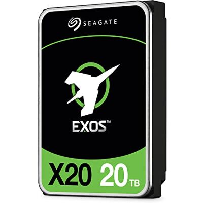 Seagate Exos X20, 20 TB, interne harde schijf, 3,5 inch, SAS 12 Gbit/s, 7200 rpm, FastFormat 512e en 4Kn, lage latentie met verbeterd cachegeheugen (ST20000NM002D) Seagate Exos X20, 20 TB, interne harde schijf, 3,5 inch, SAS 12 Gbit/s, 7200 rpm, FastFormat 512e en 4Kn, lage latentie met verbeterd cachegeheugen (ST20000NM002D)