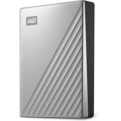 Western Digital WD My Passport Ultra 4 TB (Compatibel met PC, Xbox en PS4, Software voor apparaatbeheer en back-up met wachtwoordbeveiliging, 256-bits AES-hardwareversleuteling) Zilver Western Digital WD My Passport Ultra 4 TB (Compatibel met PC, Xbox en PS4, Software voor apparaatbeheer en back-up met wachtwoordbeveiliging, 256-bits AES-hardwareversleuteling) Zilver