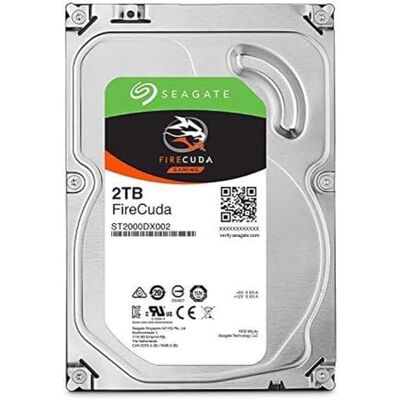 Seagate FireCuda ST2000DXZ02 3,5 inch SSHD hybride harde schijf SATA 6 GB/s versnelde Flash 8 GB cache voor gaming-pc en laptop Seagate FireCuda ST2000DXZ02 3,5 inch SSHD hybride harde schijf SATA 6 GB/s versnelde Flash 8 GB cache voor gaming-pc en laptop