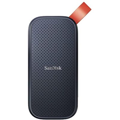 SanDisk SDSSDE30-2T00-G25, 2 TB, draagbare SSD tot 520 MB/s leessnelheid, zwart. SanDisk SDSSDE30-2T00-G25, 2 TB, draagbare SSD tot 520 MB/s leessnelheid, zwart.
