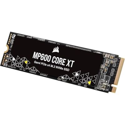 Corsair MP600 CORE XT 2TB M.2 PCIe Gen4 NVMe SSD tot 5900 MB/s QLC NAND M.2 2280 voor PCIe 4.0 laptops en desktops zwart Corsair MP600 CORE XT 2TB M.2 PCIe Gen4 NVMe SSD tot 5900 MB/s QLC NAND M.2 2280 voor PCIe 4.0 laptops en desktops zwart
