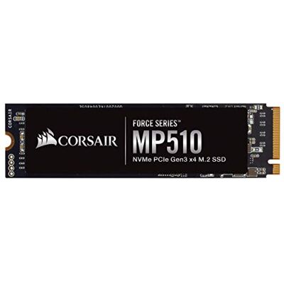 Corsair Force MP510 240GB NVMe PCIe Gen3 x4 M.2-SSD, tot 3.100MB/s Corsair Force MP510 240GB NVMe PCIe Gen3 x4 M.2-SSD, tot 3.100MB/s