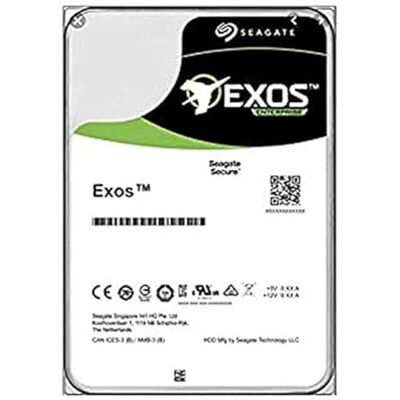 Seagate Exos X16 ST16000NM001G Harde schijf 16TB Intern SATA 6Gb/s 7200 rpm 256 MB buffer Seagate Exos X16 ST16000NM001G Harde schijf 16TB Intern SATA 6Gb/s 7200 rpm 256 MB buffer