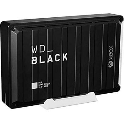 Western Digital Black D10 voor Xbox 12TB 7200 RPM externe harde schijf voor Xbox One met actieve koeling om je enorme spelcollectie op te slaan Western Digital Black D10 voor Xbox 12TB 7200 RPM externe harde schijf voor Xbox One met actieve koeling om je enorme spelcollectie op te slaan
