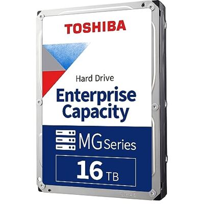 Toshiba Enterprise MG08ACA16TE SATA harde schijf (16 TB, 3,5 inch) Toshiba Enterprise MG08ACA16TE SATA harde schijf (16 TB, 3,5 inch)