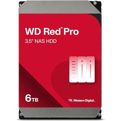 Western Digital Wd6003Ffbx Rood Pro 6 Tb Hdd Sata Gb / S Western Digital Wd6003Ffbx Rood Pro 6 Tb Hdd Sata Gb / S