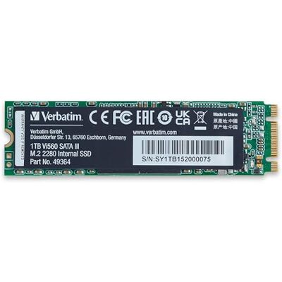 Verbatim VI560 S3 M.2 SSD 1TB Vi560 S3 M.2 SSD 1TB, 1000, 49364 Verbatim VI560 S3 M.2 SSD 1TB Vi560 S3 M.2 SSD 1TB, 1000, 49364
