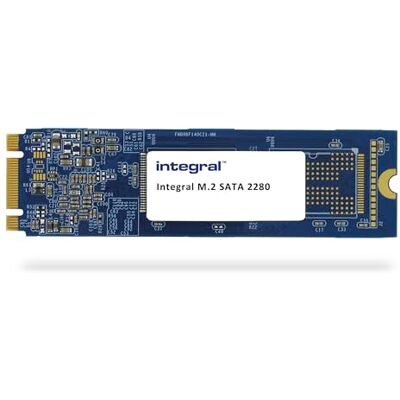 Integral Interne SSD 128 GB M.2 SATA III 2280, tot 480 MB/s leessnelheid 400 MB/s schrijfsnelheid Integral Interne SSD 128 GB M.2 SATA III 2280, tot 480 MB/s leessnelheid 400 MB/s schrijfsnelheid