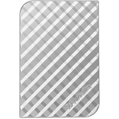 Verbatim 53198 2TB USB 3.0 draagbare harde schijf zilver Verbatim 53198 2TB USB 3.0 draagbare harde schijf zilver