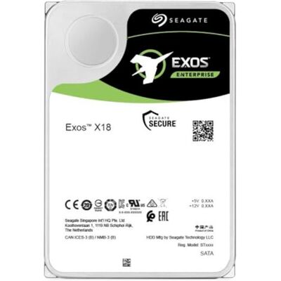 Seagate Exos X18 12TB SATA 512e/4Kn Seagate Exos X18 12TB SATA 512e/4Kn