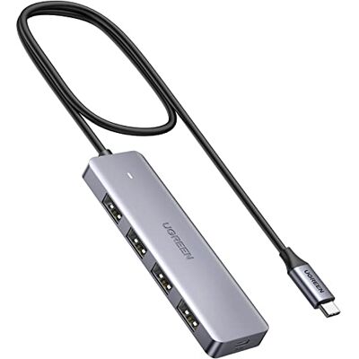 UGREEN Hub USB C naar 4 Poorten USB 3.0, 5 Gbps, adapter met meerdere poorten, compatibel met iPhone 15 Plus Pro Max MacBook Pro Air 2023 iMac iPad Pro Air Steam Deck Surface Pro Galaxy S24 (60 cm) Compatible avec MacBook iPad Pro Air Mac Mini M4 Surfac UGREEN Hub USB C naar 4 Poorten USB 3.0, 5 Gbps, adapter met meerdere poorten, compatibel met iPhone 15 Plus Pro Max MacBook Pro Air 2023 iMac iPad Pro Air Steam Deck Surface Pro Galaxy S24 (60 cm) Compatible avec MacBook iPad Pro Air Mac Mini M4 Surfac