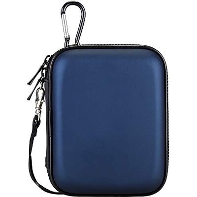 Lacdo Draagbare externe harde schijf beschermhoes voor Seagate Game Drive voor PS4, Seagate laptop/uitbreiding, WD Elements/My Passport HDD 1TB 2TB 3TB 4TB 5TB 2,5" harde schijf tas, blauw Lacdo Draagbare externe harde schijf beschermhoes voor Seagate Game Drive voor PS4, Seagate laptop/uitbreiding, WD Elements/My Passport HDD 1TB 2TB 3TB 4TB 5TB 2,5" harde schijf tas, blauw