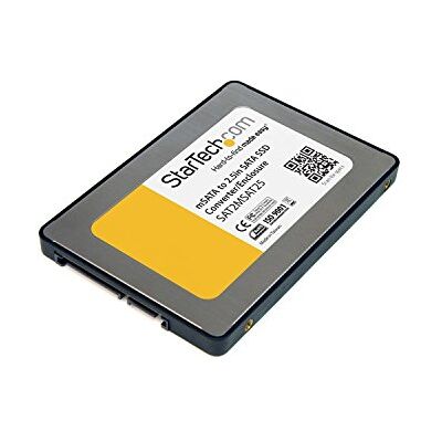 StarTech .com SSD SATA naar Mini SATA 2,5" converterbehuizing adapter SATA naar mSATA 2,5" (SAT2MSAT25) StarTech .com SSD SATA naar Mini SATA 2,5" converterbehuizing adapter SATA naar mSATA 2,5" (SAT2MSAT25)