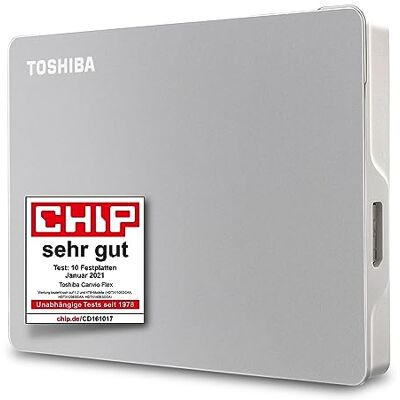 Toshiba Externe harde schijf Canvio Flex 2TB USB 3.2 / USB-C 2,5 HDTX120ESCAA Toshiba Externe harde schijf Canvio Flex 2TB USB 3.2 / USB-C 2,5 HDTX120ESCAA