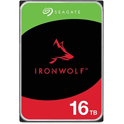 Seagate IronWolf, 16 TB, Interne Harde Schijf, NAS, 3,5", SATA 6 GB/s, 7200 RPM, 256 MB cache, voor NAS RAID, 3 jaar Rescue Services (T16000VN001) Seagate IronWolf, 16 TB, Interne Harde Schijf, NAS, 3,5", SATA 6 GB/s, 7200 RPM, 256 MB cache, voor NAS RAID, 3 jaar Rescue Services (T16000VN001)