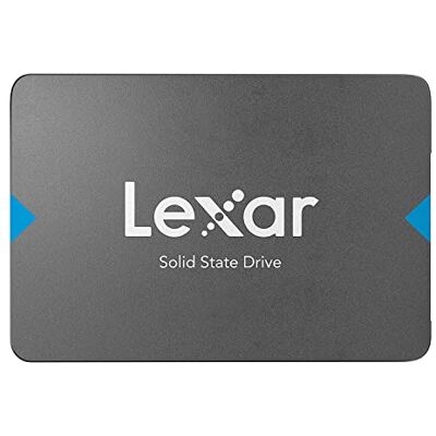 Lexar NQ100 2,5 inch SATA III 6 Gb/s interne SSD 256 GB, SSD harde schijf tot 550 MB/s lezen, interne SSD SATA voor laptop, desktop, pc Lexar NQ100 2,5 inch SATA III 6 Gb/s interne SSD 256 GB, SSD harde schijf tot 550 MB/s lezen, interne SSD SATA voor laptop, desktop, pc