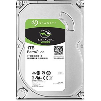 Seagate ST1000DM010 BarraCuda 1 TB interne harde schijf (8, 9 cm (3, 5 inch), 7200 u/min, 64 MB cache, SATA 6 Gb/s, zilver, bulk) Seagate ST1000DM010 BarraCuda 1 TB interne harde schijf (8, 9 cm (3, 5 inch), 7200 u/min, 64 MB cache, SATA 6 Gb/s, zilver, bulk)