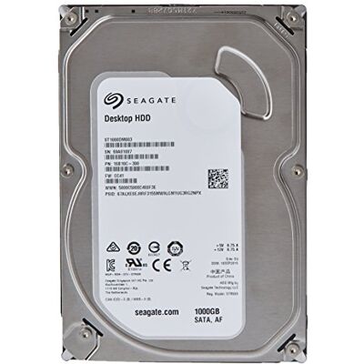 Seagate ST1000DM003 Barracuda 3,5 inch SATA III 7200 rpm interne harde schijf 1TB Seagate ST1000DM003 Barracuda 3,5 inch SATA III 7200 rpm interne harde schijf 1TB