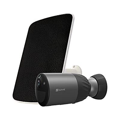 EZVIZ 2K+ Solar Beveiligingscamera Buiten Draadloos, 270 dagen batterijduur, Gratis 32 GB opslag, Nachtzicht in kleur, Persoonsdetectie, Tweerichtingsgesprek, Waterdicht, Werken met zonnepaneel EZVIZ 2K+ Solar Beveiligingscamera Buiten Draadloos, 270 dagen batterijduur, Gratis 32 GB opslag, Nachtzicht in kleur, Persoonsdetectie, Tweerichtingsgesprek, Waterdicht, Werken met zonnepaneel