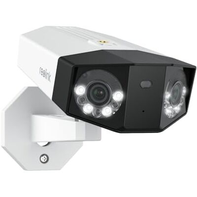 REOLINK 16 MP PoE-bewakingscamera, dubbele lens 180 graden panorama-zicht, bewegingsdetectie, nachtzicht in kleur, detectie van personen/voertuig/dier, bidirectionele audio, waterdicht IP67, Duo 3 PoE REOLINK 16 MP PoE-bewakingscamera, dubbele lens 180 graden panorama-zicht, bewegingsdetectie, nachtzicht in kleur, detectie van personen/voertuig/dier, bidirectionele audio, waterdicht IP67, Duo 3 PoE
