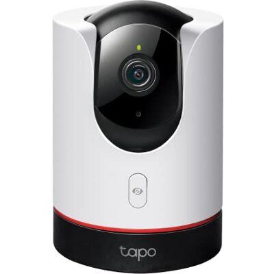 Tapo TP-Link C225 Bewakingscamera, wifi, binnen, 2K, QHD, personendetectie, personaliseerbaar, compatibel met Alexa en Google Assistant Tapo TP-Link C225 Bewakingscamera, wifi, binnen, 2K, QHD, personendetectie, personaliseerbaar, compatibel met Alexa en Google Assistant