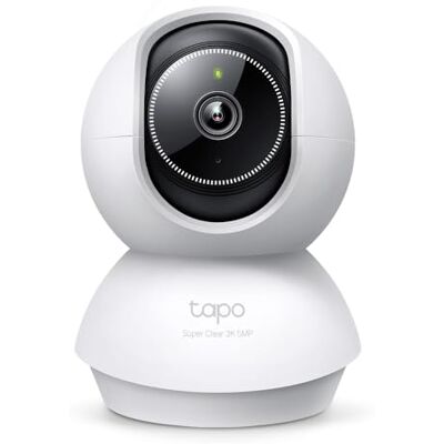 Tapo TP-Link C230, 3K 5MP, AI-ondersteuning, bewegingstracking, 360° nachtzicht, bidirectionele spraakcommunicatie, cloud/lokale opslag, huildetectie van baby's, wifi-beveiligingscamera Tapo TP-Link C230, 3K 5MP, AI-ondersteuning, bewegingstracking, 360° nachtzicht, bidirectionele spraakcommunicatie, cloud/lokale opslag, huildetectie van baby's, wifi-beveiligingscamera
