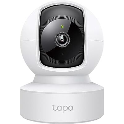 Tapo C202 FHD wifi-camera voor binnen, bewaking, 360° PTZ Ethernet-poort Voor kinderen en huisdieren, nachtzicht, bidirectionele audio, bewegingsdetectie, Alexa en Google Tapo C202 FHD wifi-camera voor binnen, bewaking, 360° PTZ Ethernet-poort Voor kinderen en huisdieren, nachtzicht, bidirectionele audio, bewegingsdetectie, Alexa en Google