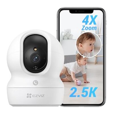 EZVIZ CP1 4 MP bewakingscamera voor binnen, 2,4 GHz wifi, babycamera, 360° slim nachtzicht, automatisch volgen, bidirectionele audio, stand-bymodus, H.265, compatibel met Alexa EZVIZ CP1 4 MP bewakingscamera voor binnen, 2,4 GHz wifi, babycamera, 360° slim nachtzicht, automatisch volgen, bidirectionele audio, stand-bymodus, H.265, compatibel met Alexa