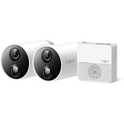 Tapo C400S2 bewakingscamera, wifi, voor buiten, 1080p, draadloos, op accu, 180 jaar, geluidsalarm, IP65, intelligente detectie en melding Tapo C400S2 bewakingscamera, wifi, voor buiten, 1080p, draadloos, op accu, 180 jaar, geluidsalarm, IP65, intelligente detectie en melding