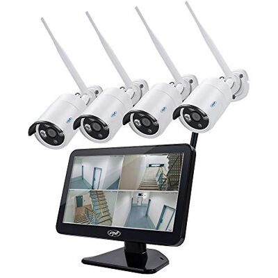 PNI House WiFi650-4 Full HD WLAN P2P camera's en 12 inch LCD-monitor PNI House WiFi650-4 Full HD WLAN P2P camera's en 12 inch LCD-monitor