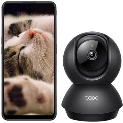 Tapo TP-Link C211 Bolvormig IP-beveiligingscamera Binnen 2304 x 1296 Pixels Desktop Tapo TP-Link C211 Bolvormig IP-beveiligingscamera Binnen 2304 x 1296 Pixels Desktop