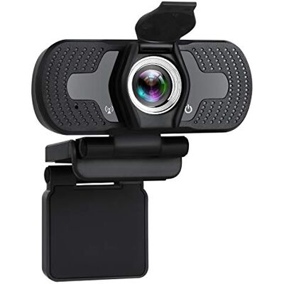 TELLUR Full HD Basic webcam, 1080p/30fps, autofocus, automatische verlichtingscorrectie, geïntegreerde microfoon, 97° hoek, privacybescherming, 1,5 m kabel, USB, kleur: zwart TELLUR Full HD Basic webcam, 1080p/30fps, autofocus, automatische verlichtingscorrectie, geïntegreerde microfoon, 97° hoek, privacybescherming, 1,5 m kabel, USB, kleur: zwart