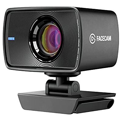 Elgato Facecam 1080p60 webcam in true Full HD voor streaming, gaming en video, Sony sensor, geavanceerde lichtcorrectie, reflexbediening, compatibel met OBS, zoom, Teams en meer, voor pc/Mac Elgato Facecam 1080p60 webcam in true Full HD voor streaming, gaming en video, Sony sensor, geavanceerde lichtcorrectie, reflexbediening, compatibel met OBS, zoom, Teams en meer, voor pc/Mac
